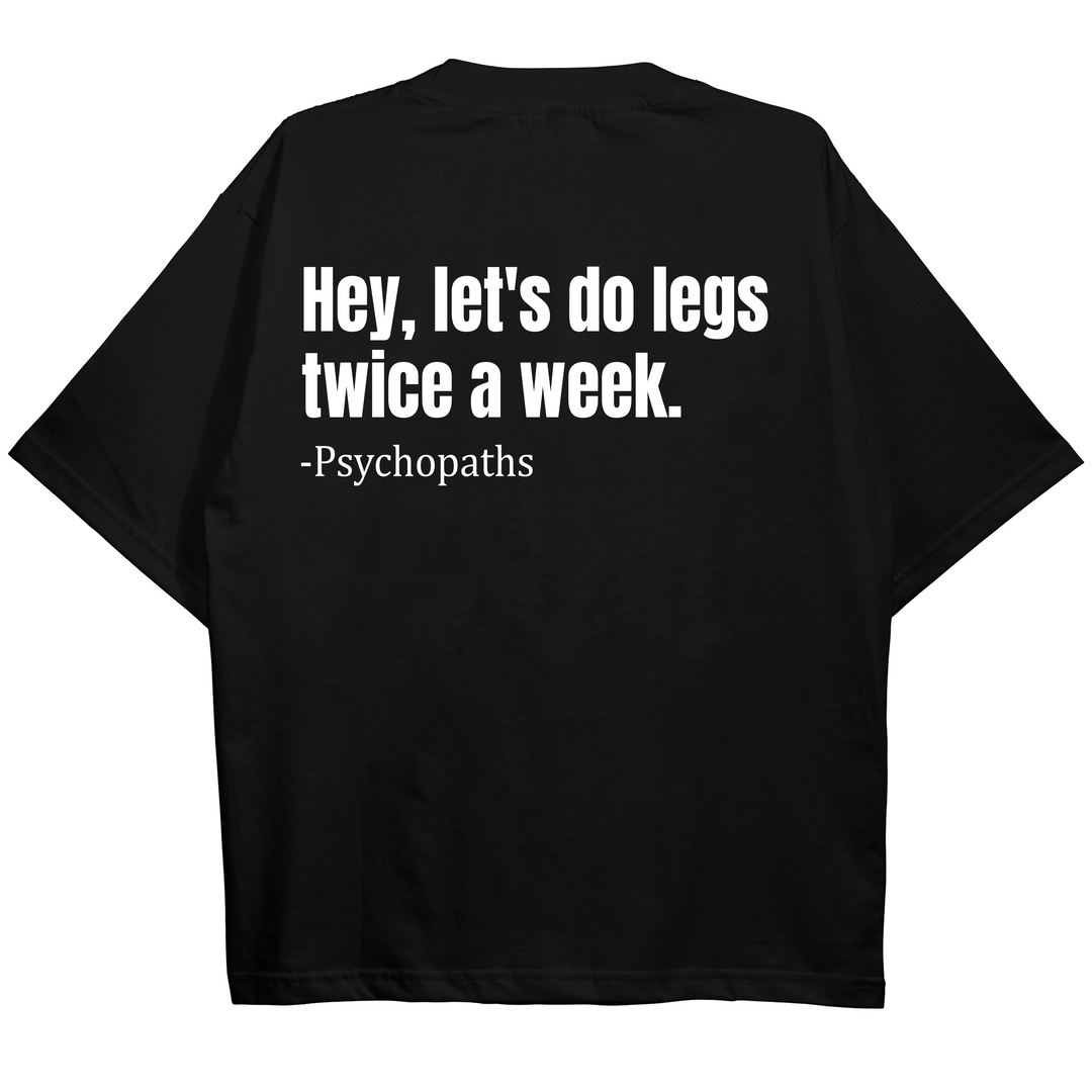 Psycho (Backprint) Oversize Blast