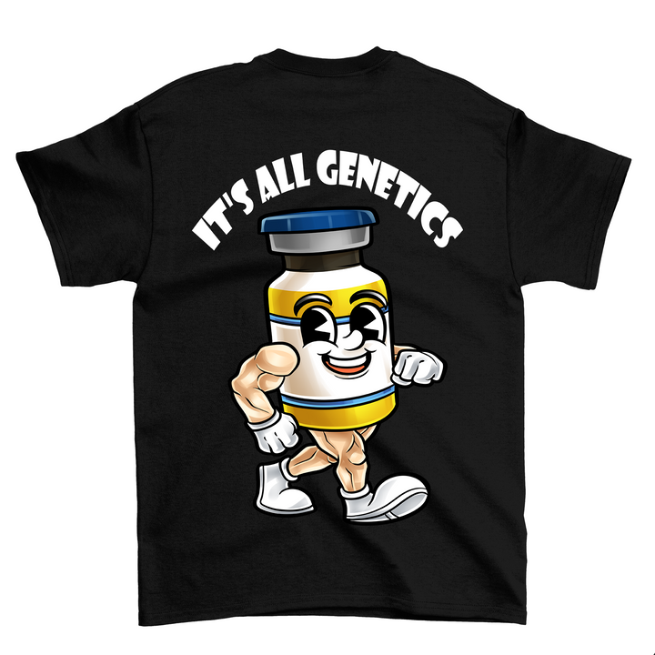It´s all genetics (Backprint) Shirt