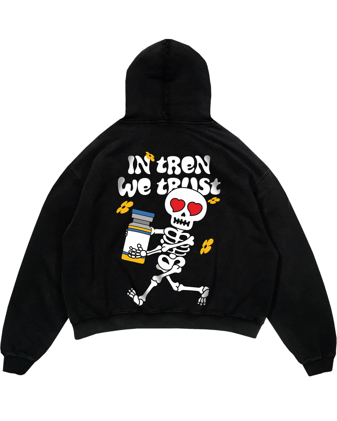 In Tren we trust Oversized (Backprint) Hoodie
