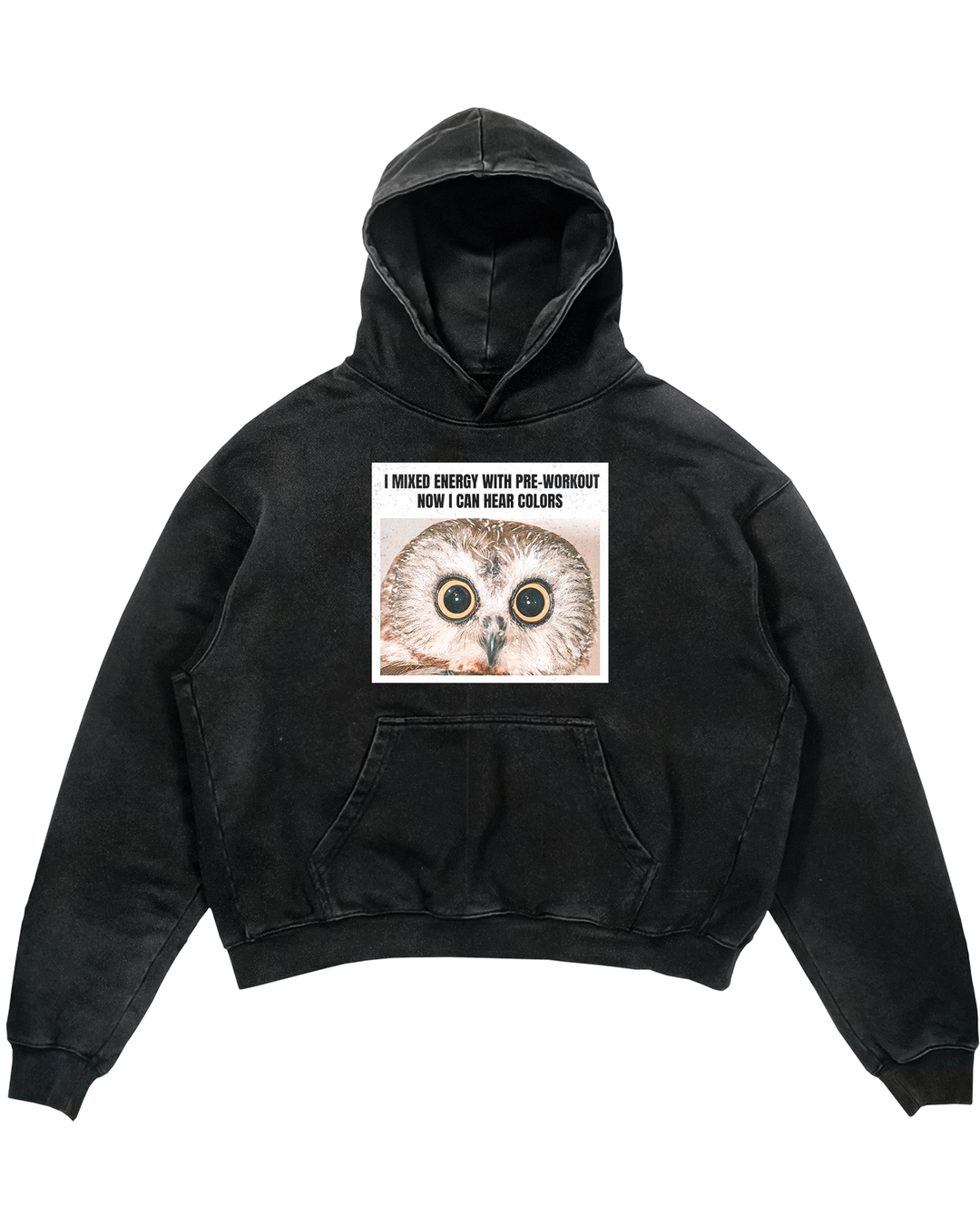 Pre-Workout Oversized Hoodie