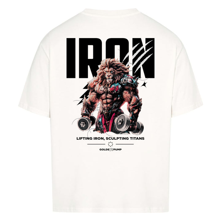 Iron-Lion (Backprint) Oversized Shirt
