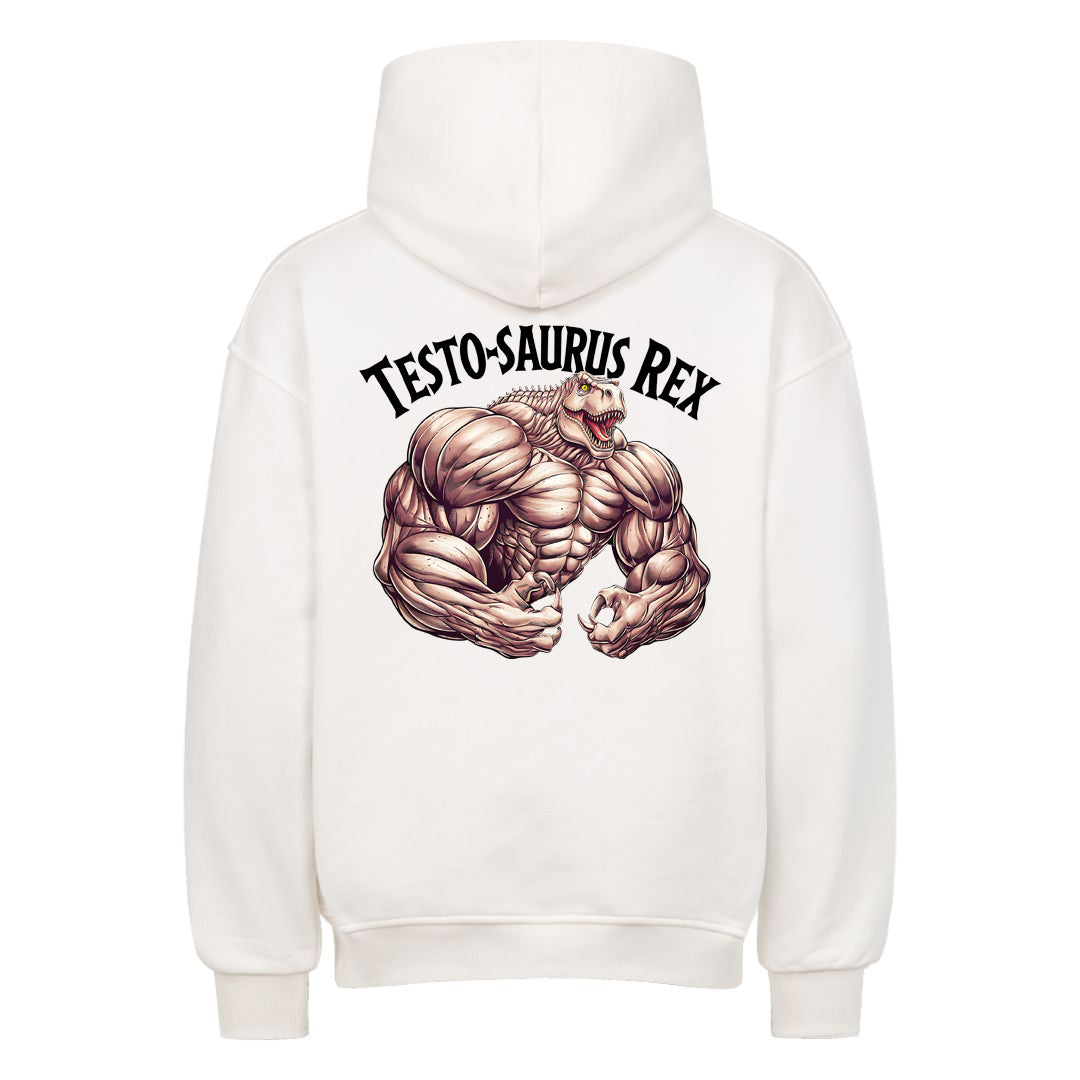 Testo-saurus rex Oversized (Backprint) Hoodie