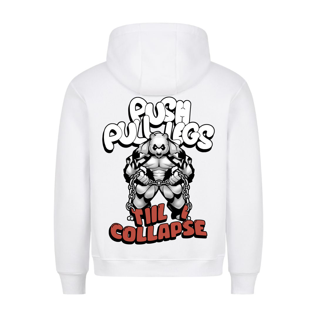 Push,pull,legs (Backprint) Hoodie