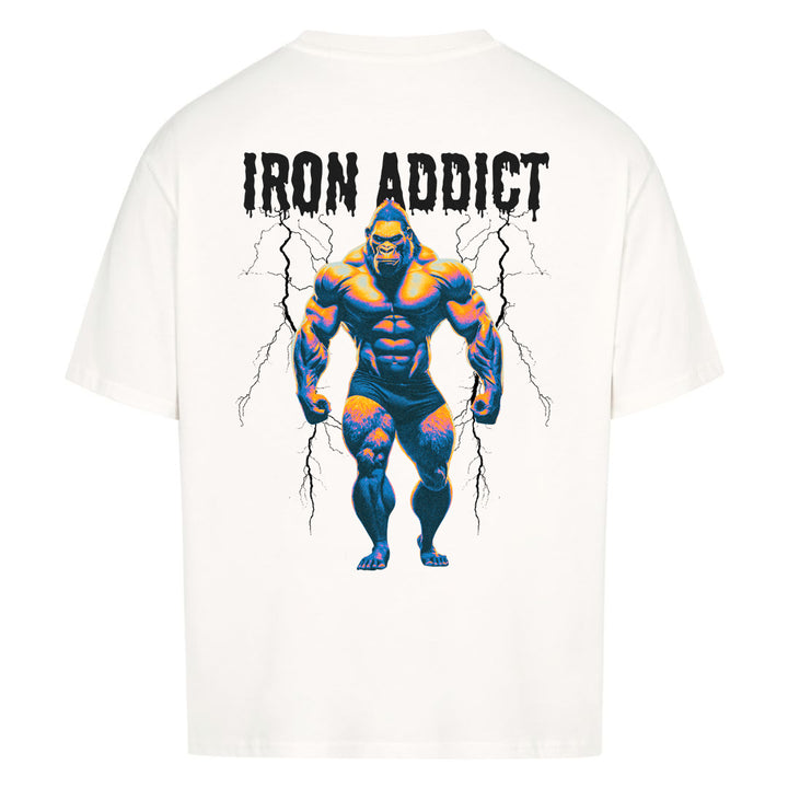 Iron addict (Backprint) Oversized Shirt
