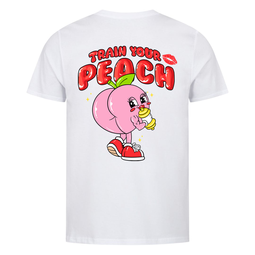 Entrena tu camisa Peach (Backprint)