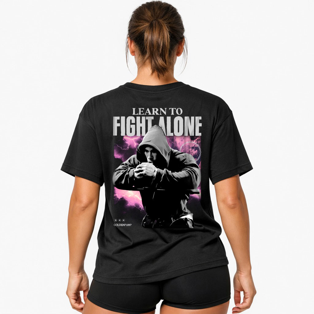 Alone Oversized (Backprint) Shirt