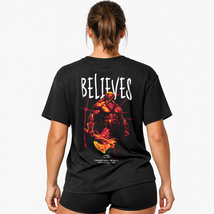 Believes (Backprint) Oversize Blast