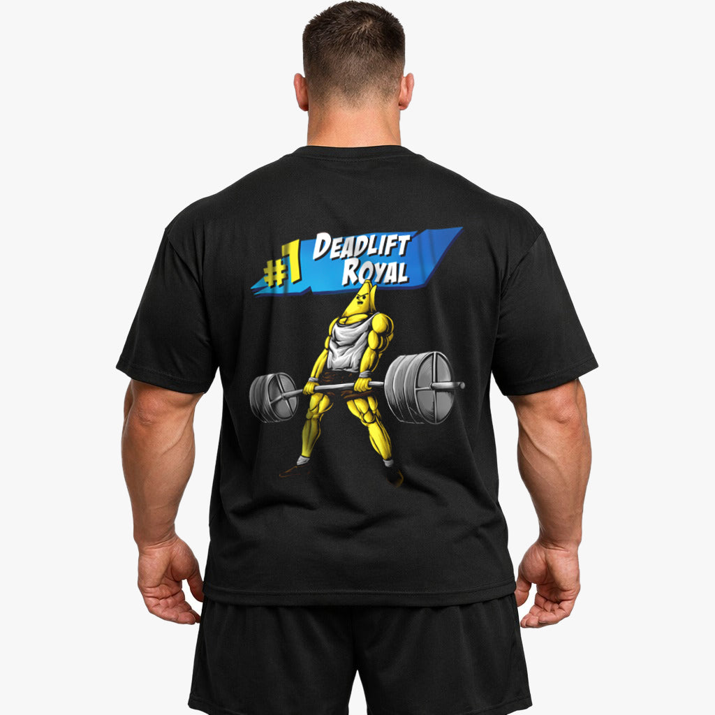 Deadlift Royal (Backprint) Oversized Shirt