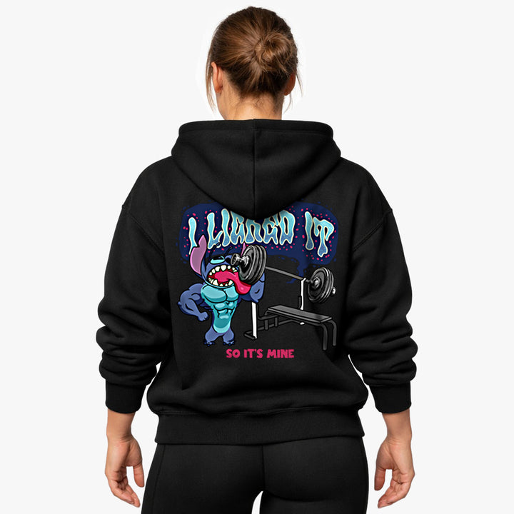 I Licked it Oversized (Backprint) Hoodie