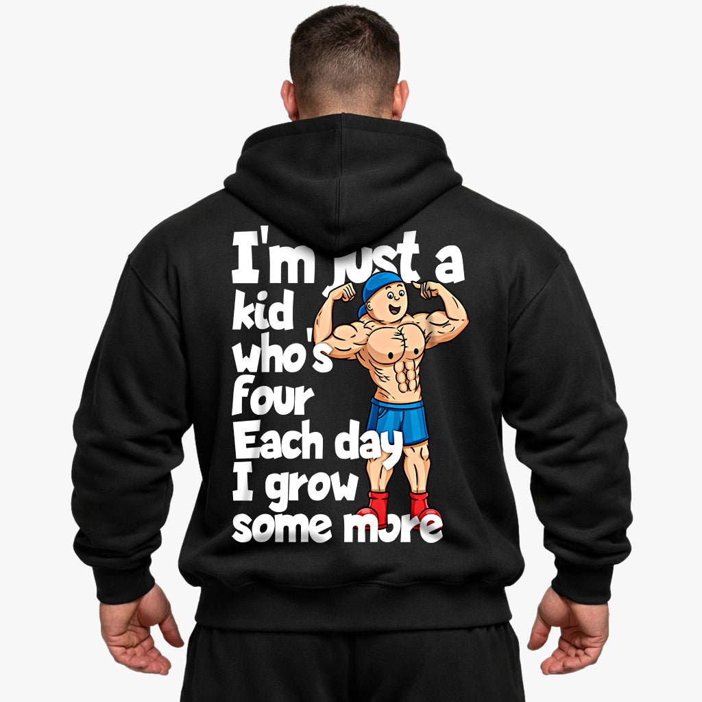 Just a kid Oversized Hoodie