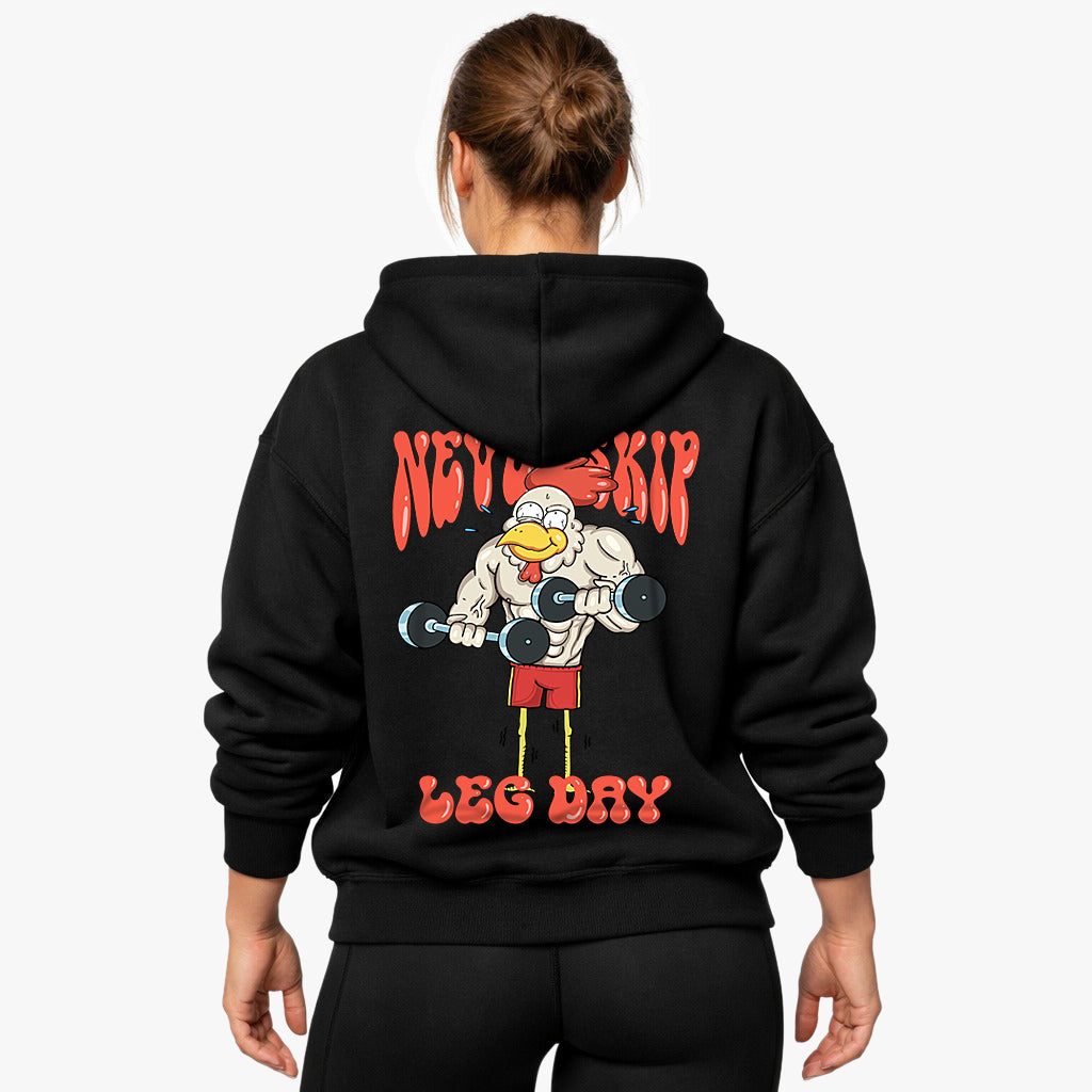 Leg Day Oversized Hoodie