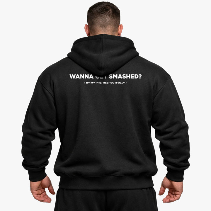 Wanna Get Smashed (Backprint) Oversized Hoodie