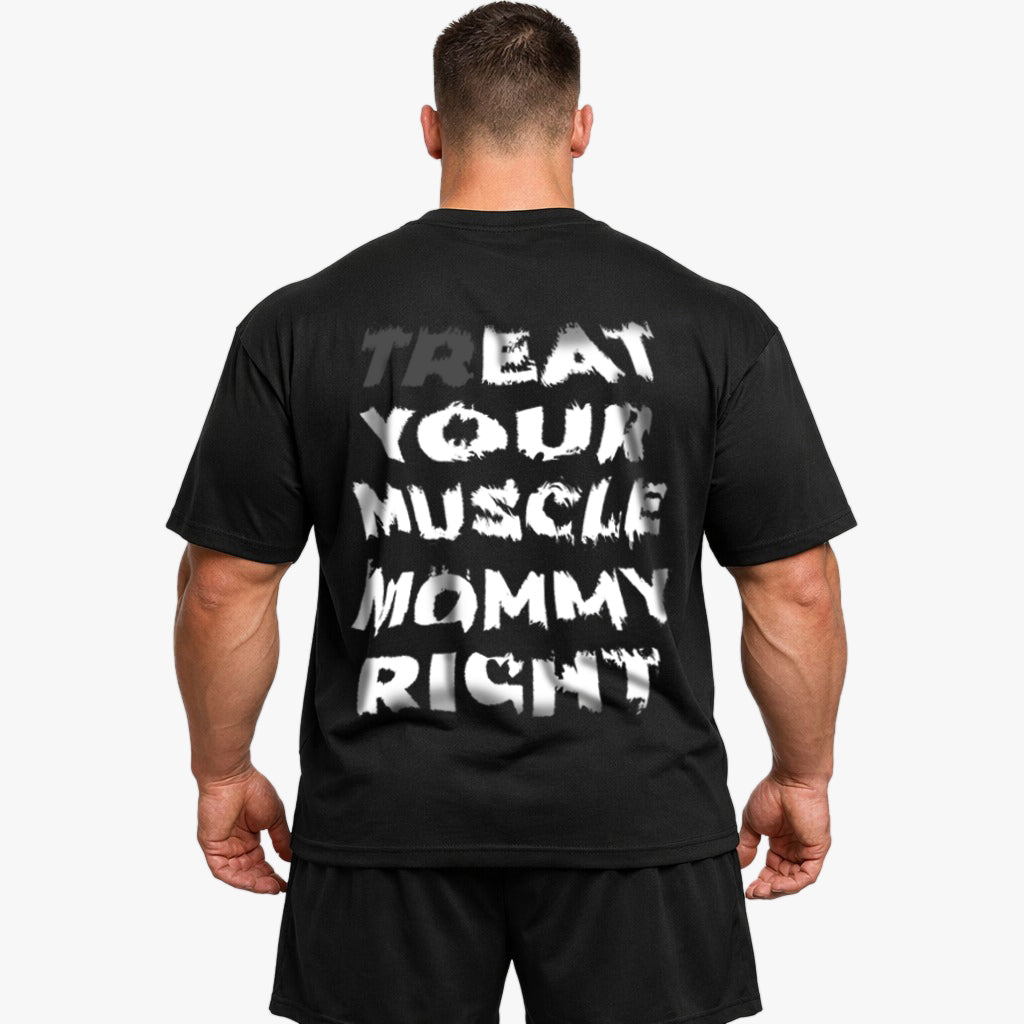 Muscle Mommy (Backprint) Oversized Shirt