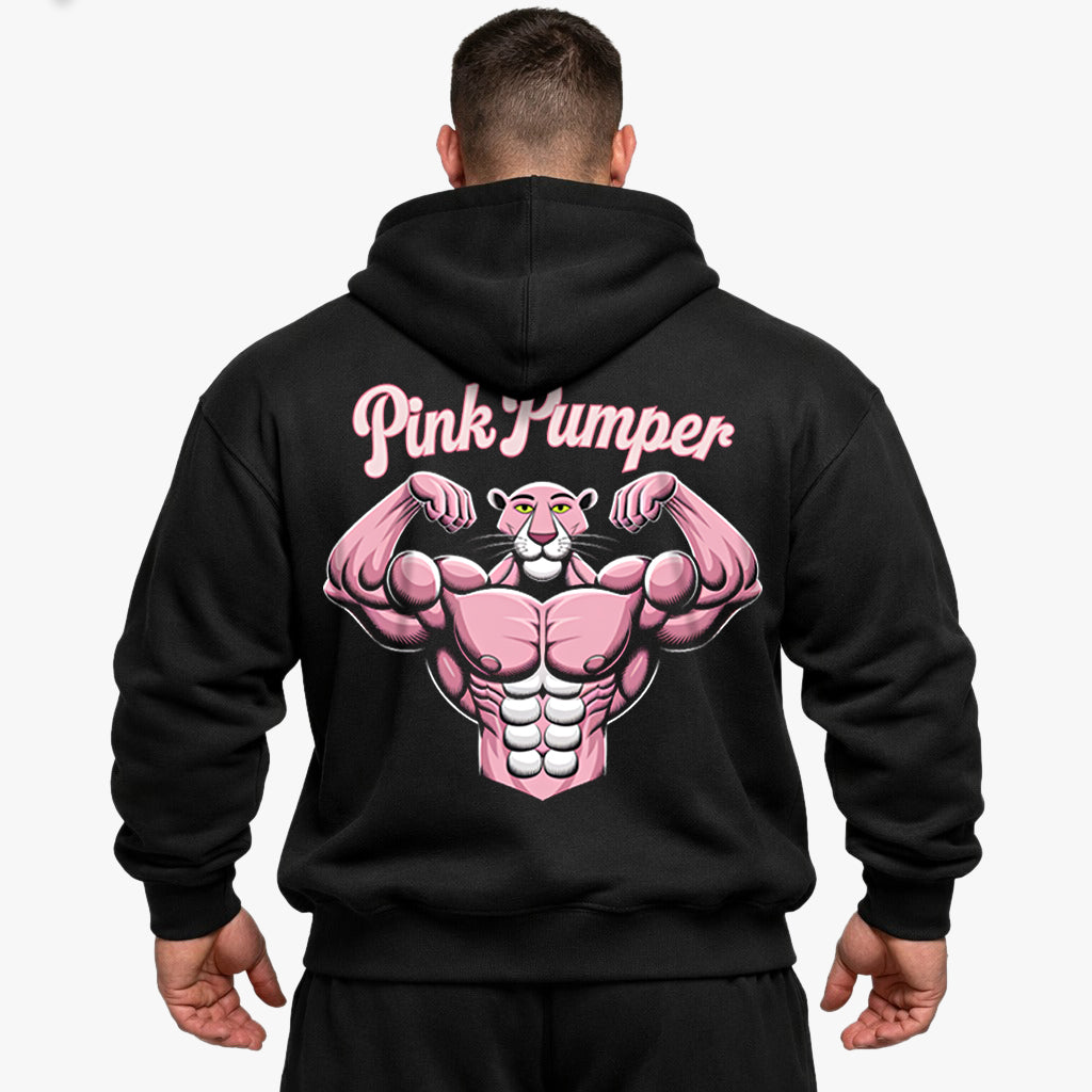 Pink Jumper Oversized (Back Print) Hoodie
