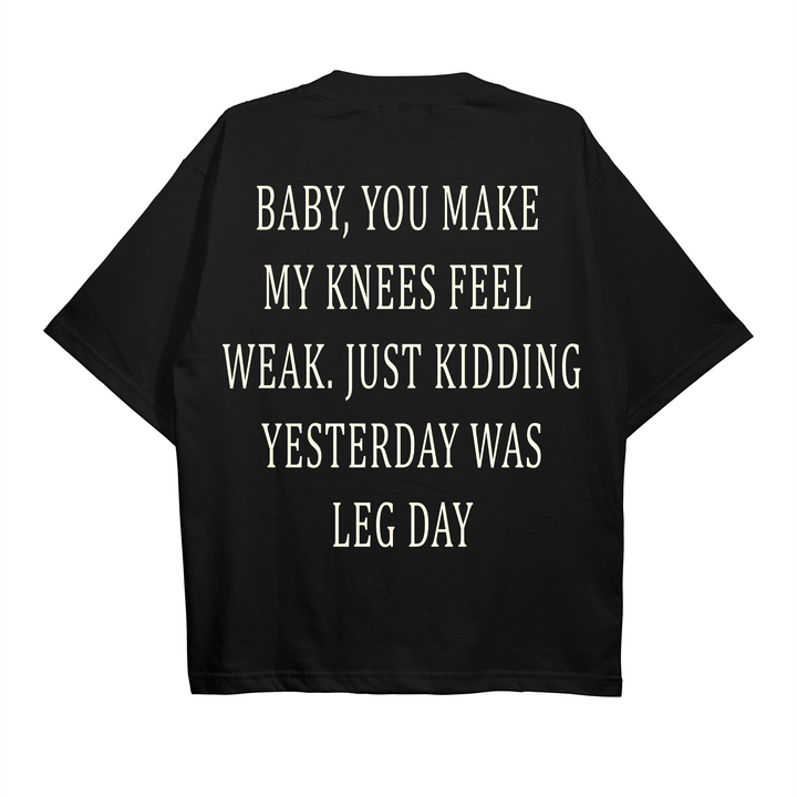 Feel weak (Backprint) Oversize Blast