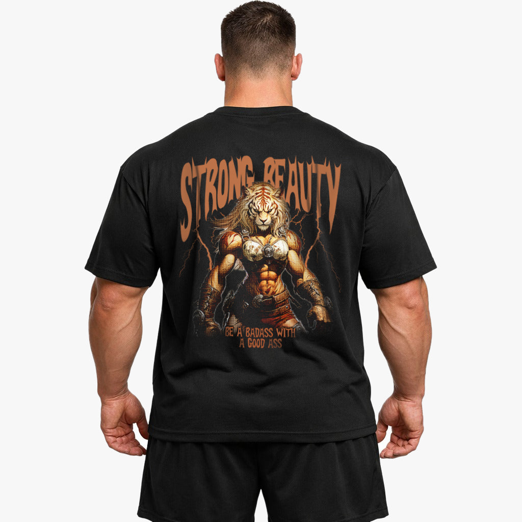 Strong Beauty (Backprint) Oversized Shirt