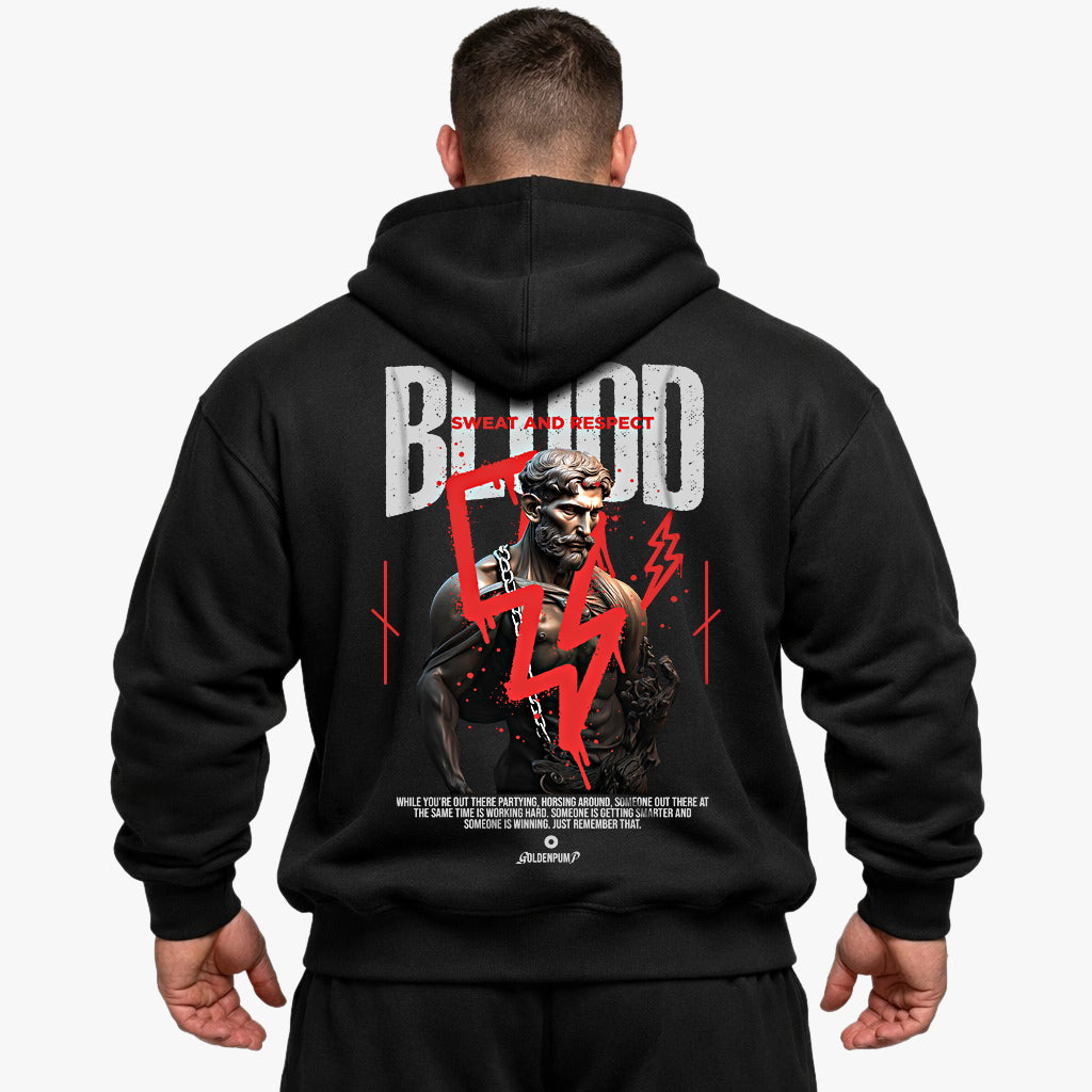 Sweat and Respect Oversized Hoodie