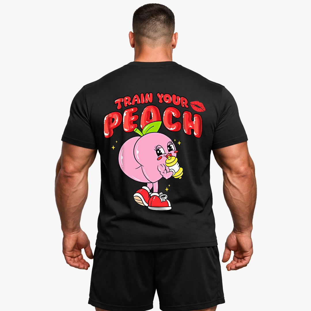 Entrena tu camisa Peach (Backprint)