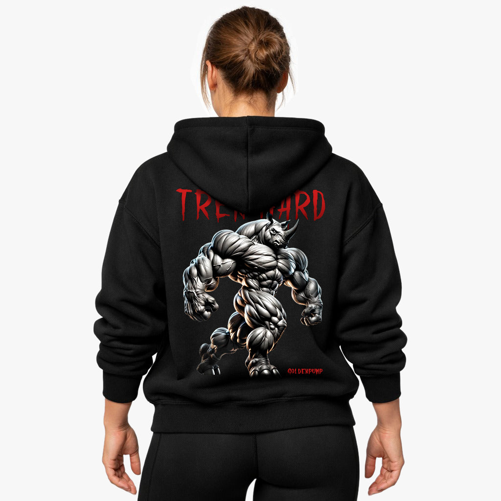Tren Hard (Backprint) Oversized Hoodie