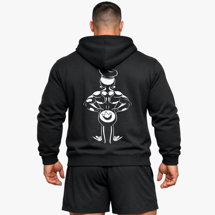 duck latspread (Backprint) Hoodie