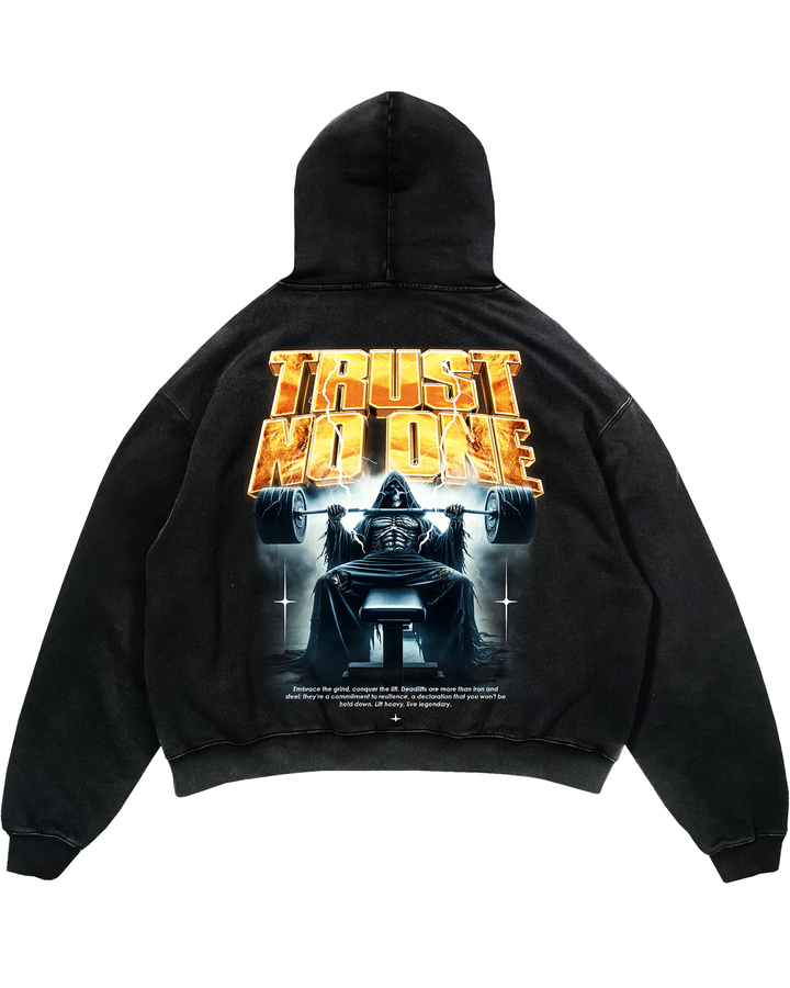 Trust no one Oversized Hoodie