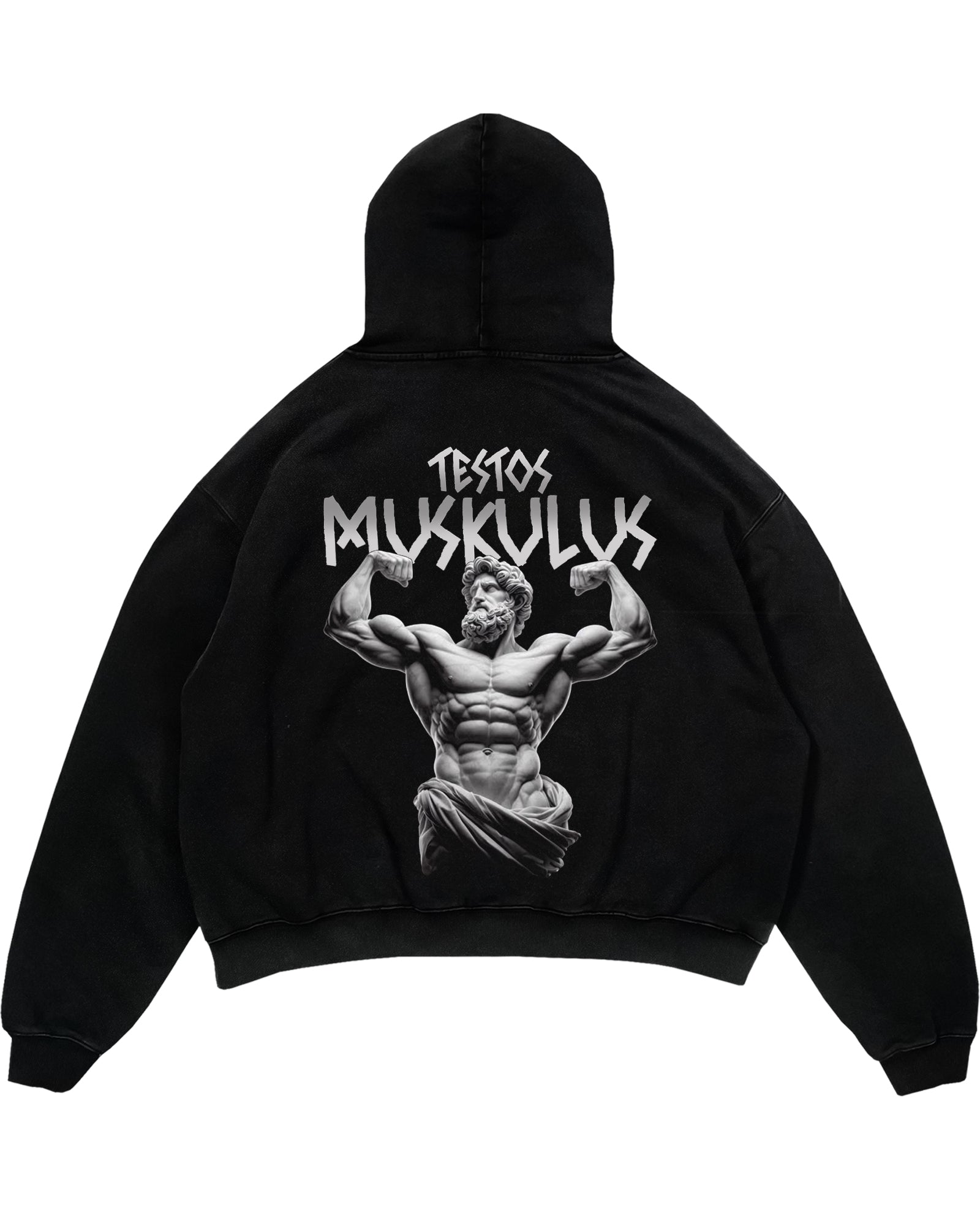 Testos Muskulus Oversized (Backprint) Hoodie